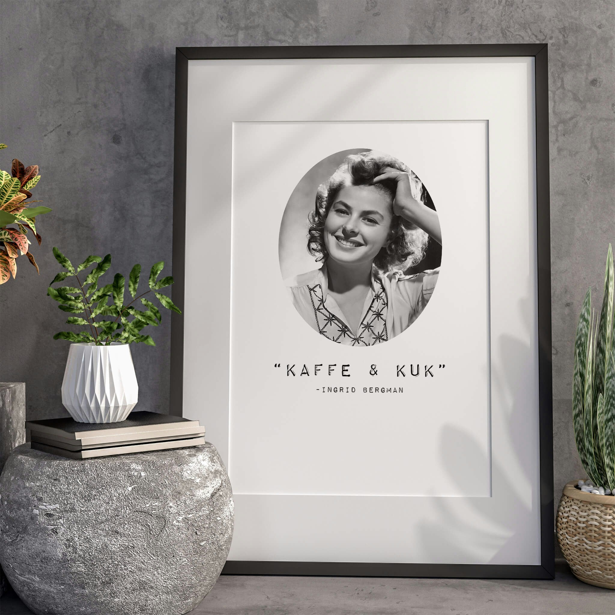 Kaffe & Kuk Poster