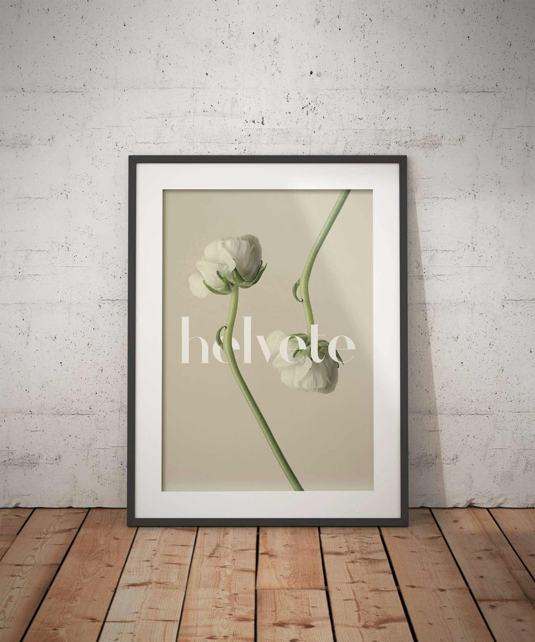 Helvete - Floral Poster