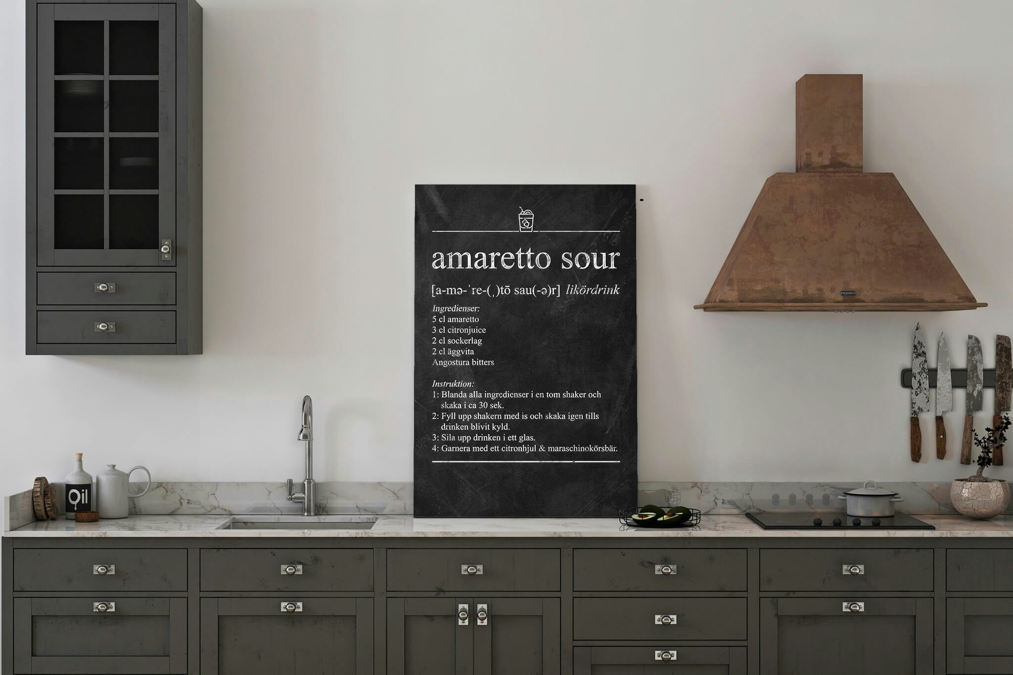 Amaretto Sour Poster