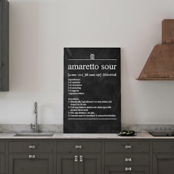 Amaretto Sour Poster