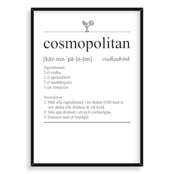 Cosmopolitan Poster
