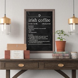 Irish Coffe Poster