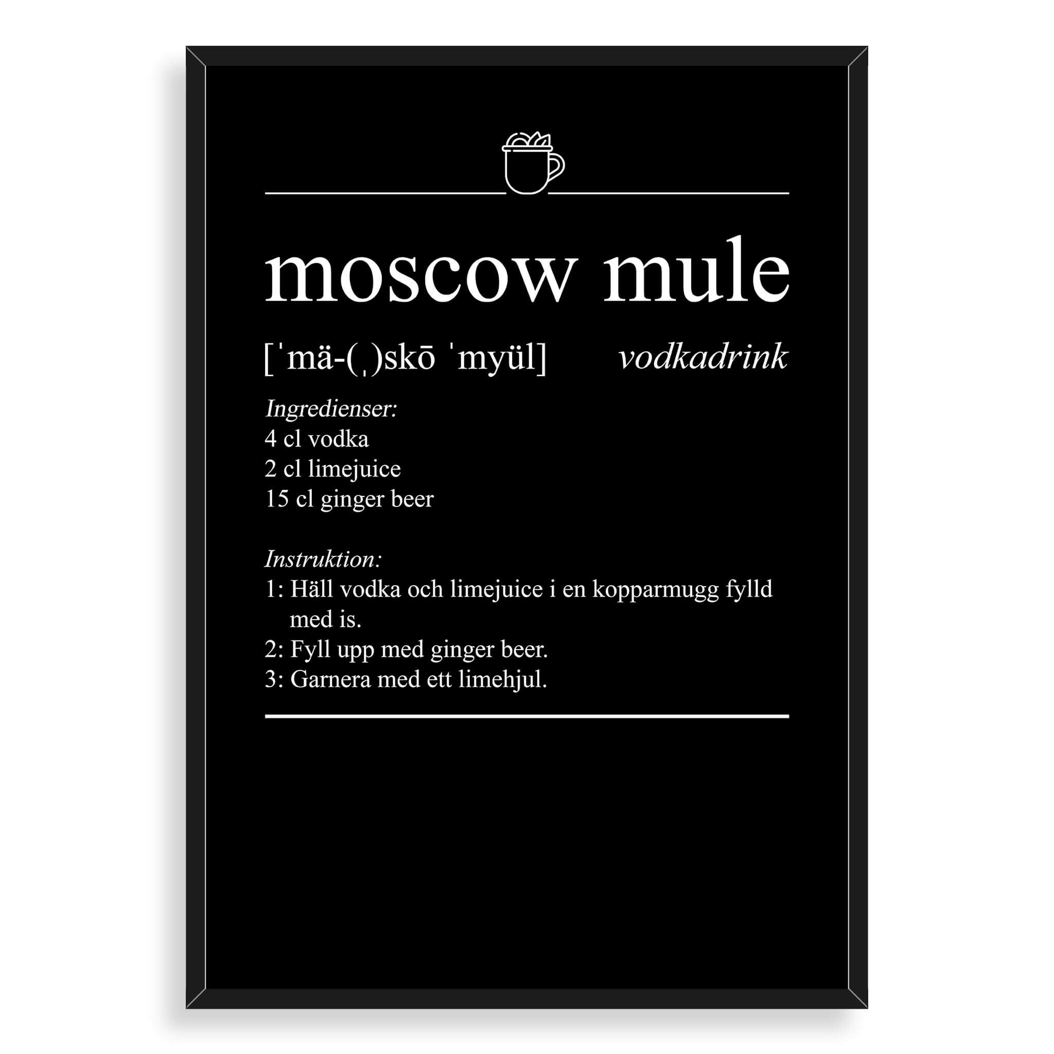 Moscow Mule Poster