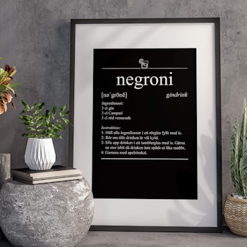 Negroni Poster