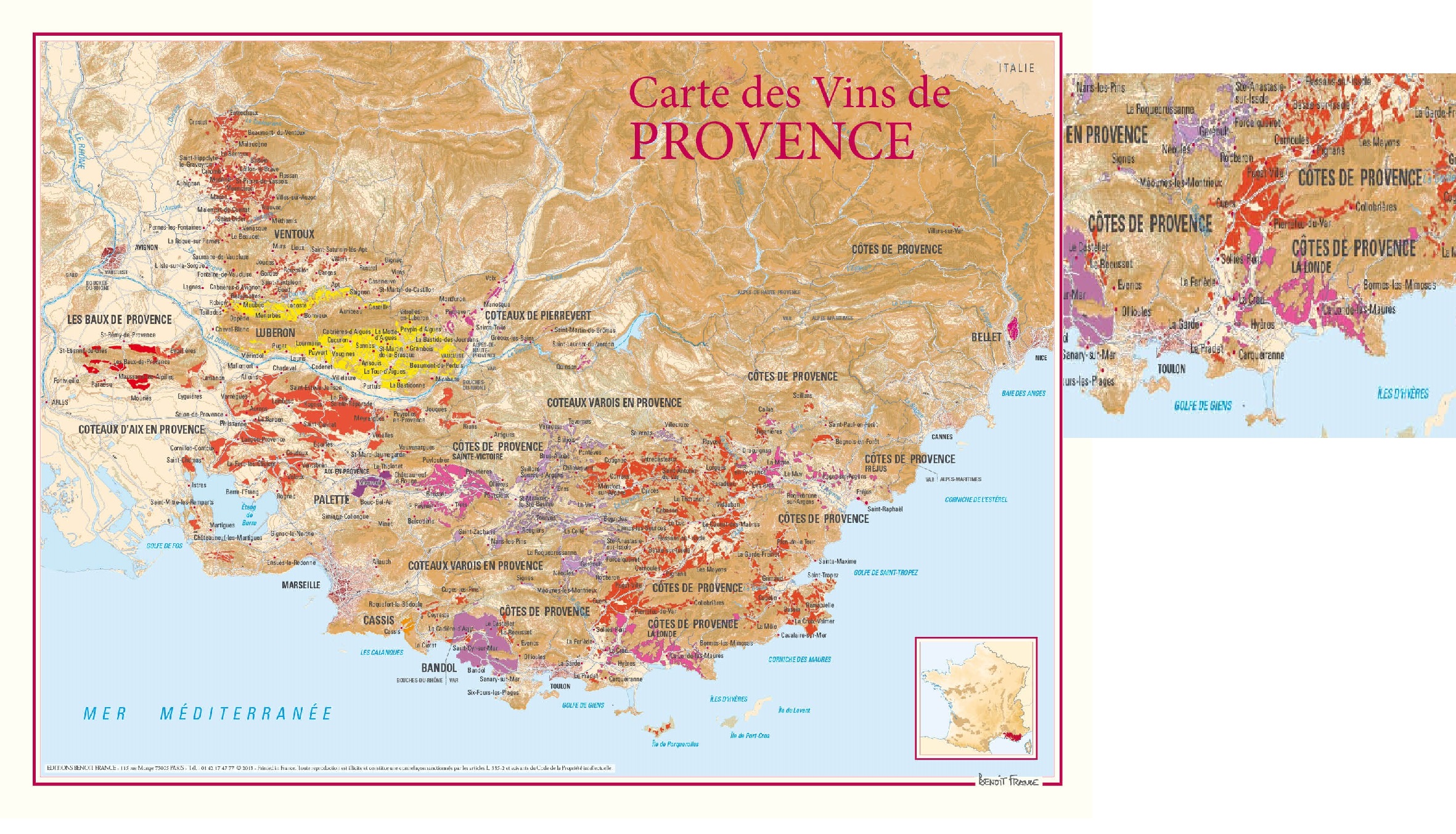 Vinkarta Provence