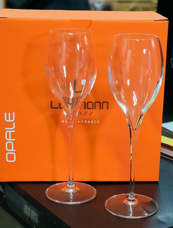 opale champagneglas lehmann 17 cl glas maskintillverkad vinkällarbutiken