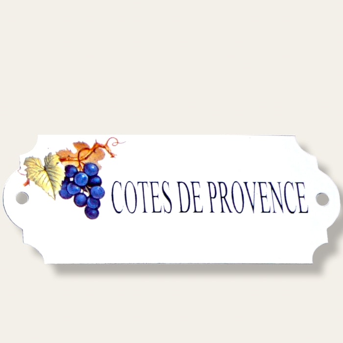 Emaljskylt Cotes De Provence