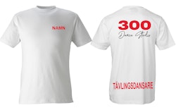 T-shirt tävlingsdansare