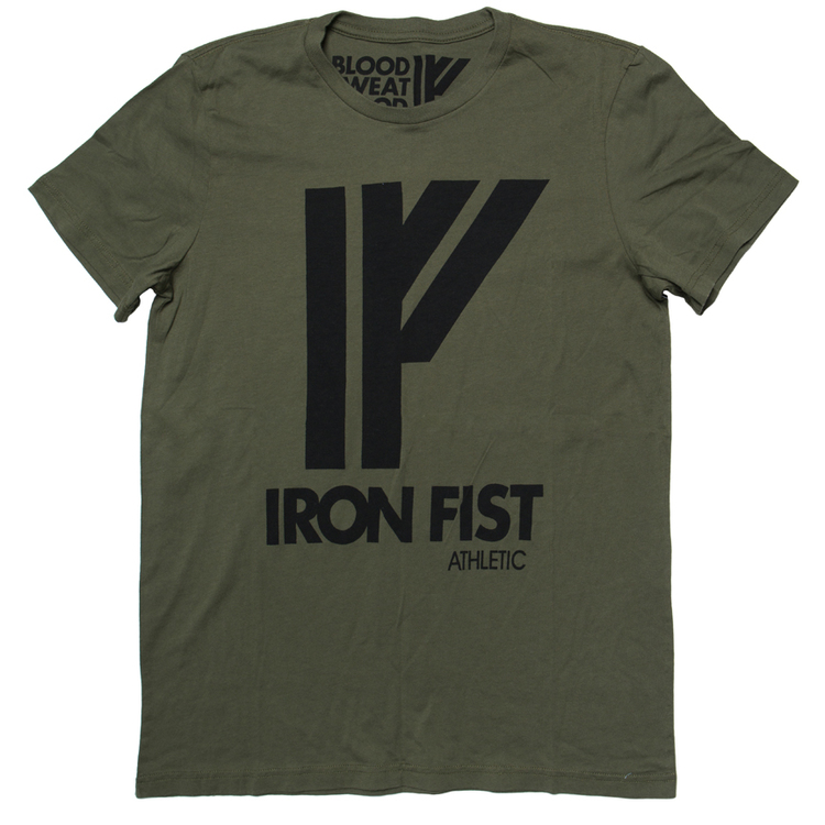 Iron Fist Athletics Mens Logo Tee M