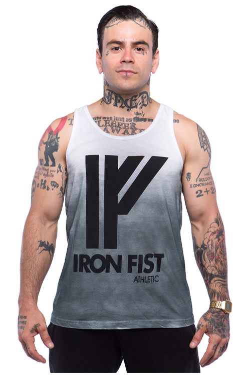 Iron Fist Athletics Mens Logo Tanktop M