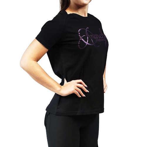 Corpus Raglan T-shirt Black/Purple