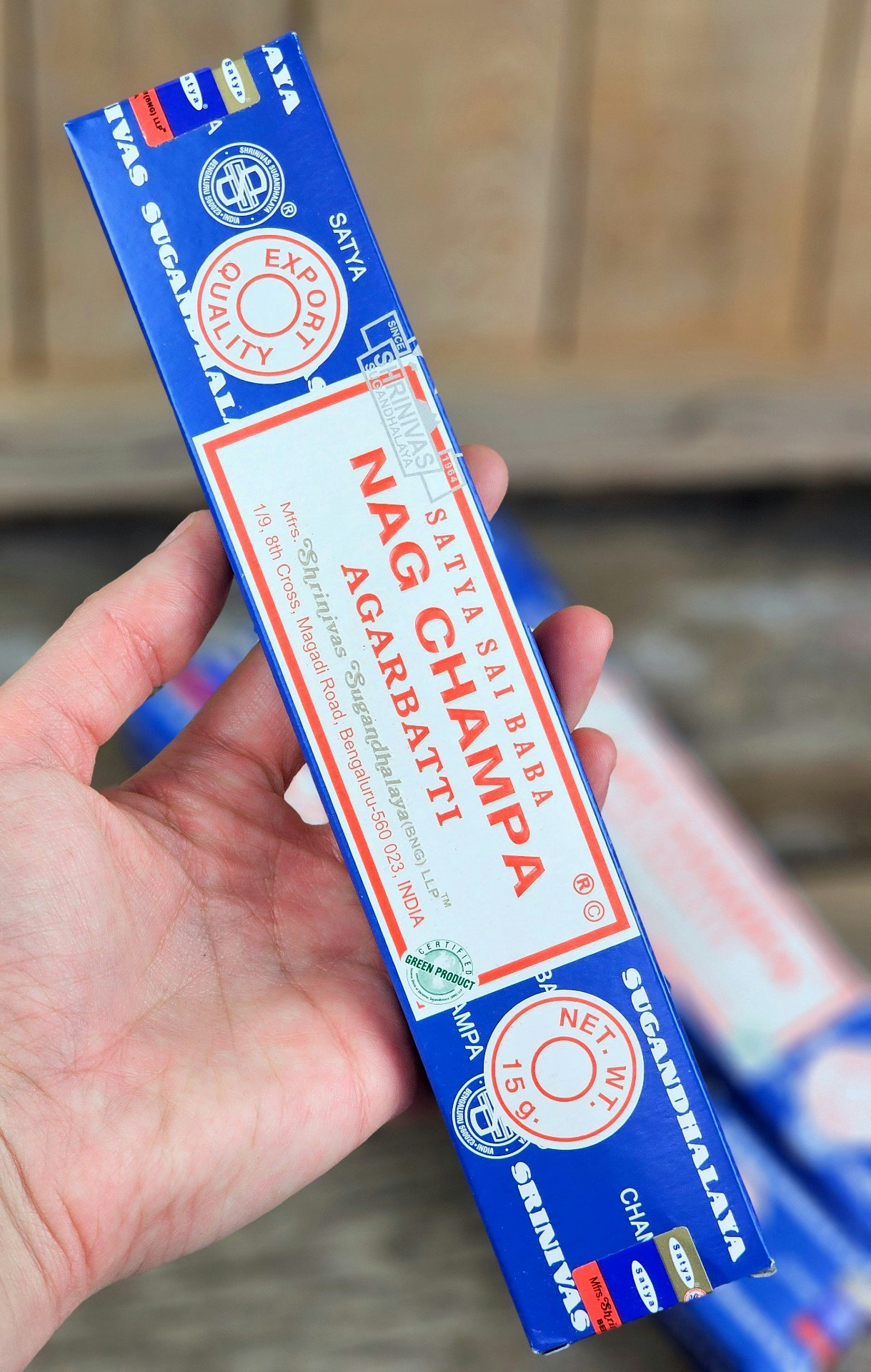 Satya - Nag Champa, rökelsepinnar i storpack bulk