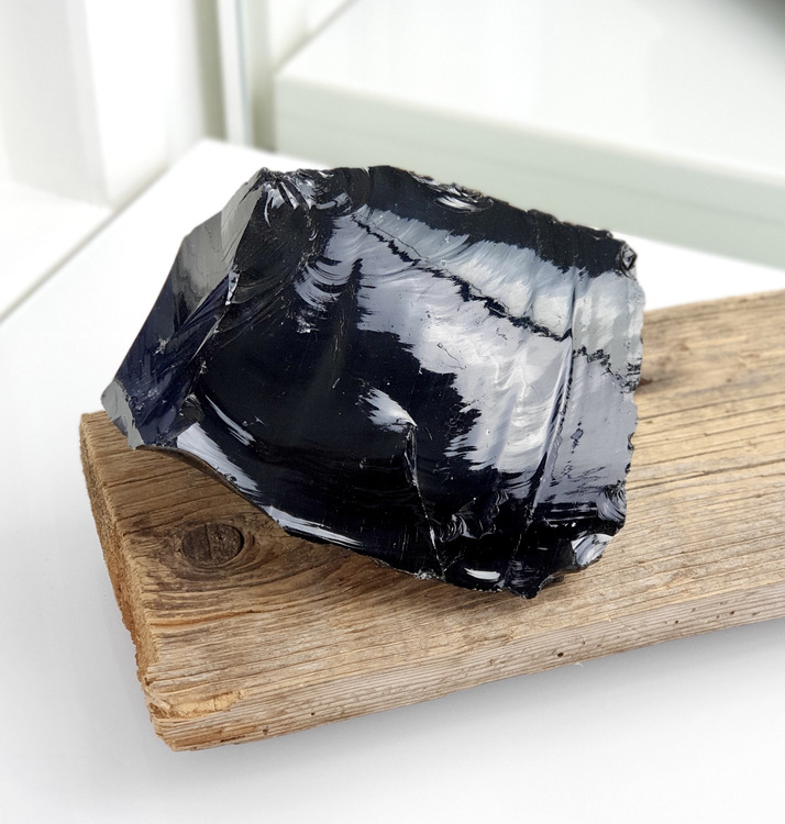Obsidian rå XL #7