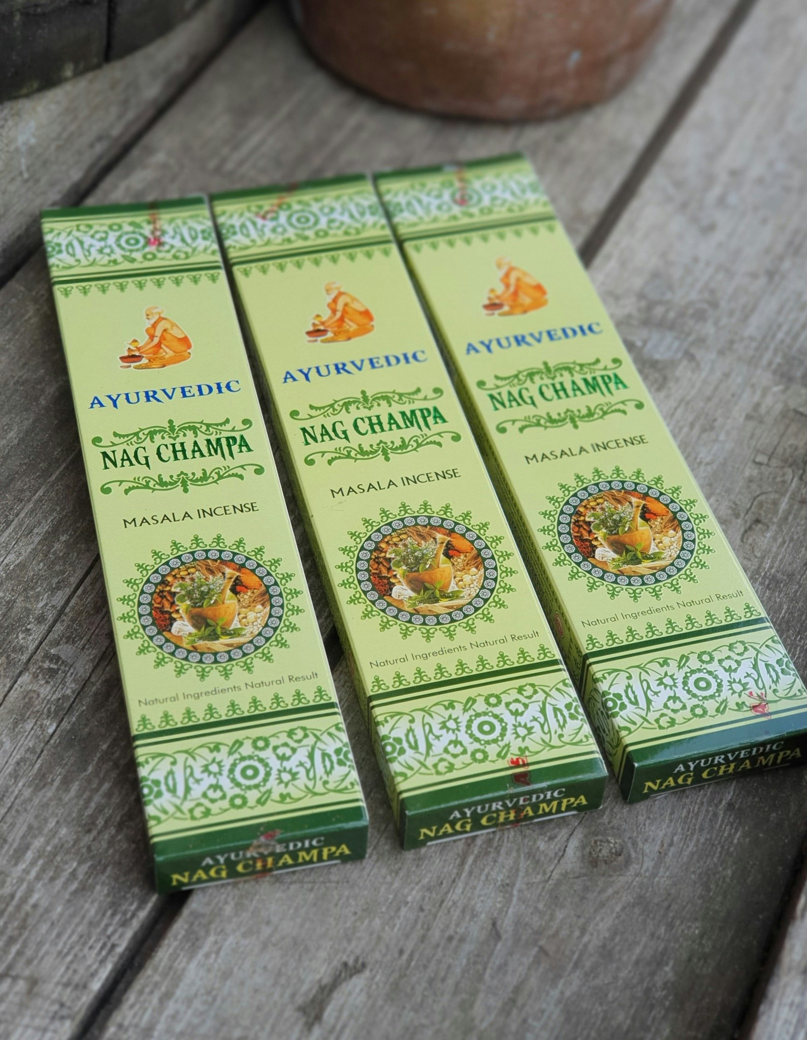 Ayurvedic - Nag Champa, rökelsepinnar