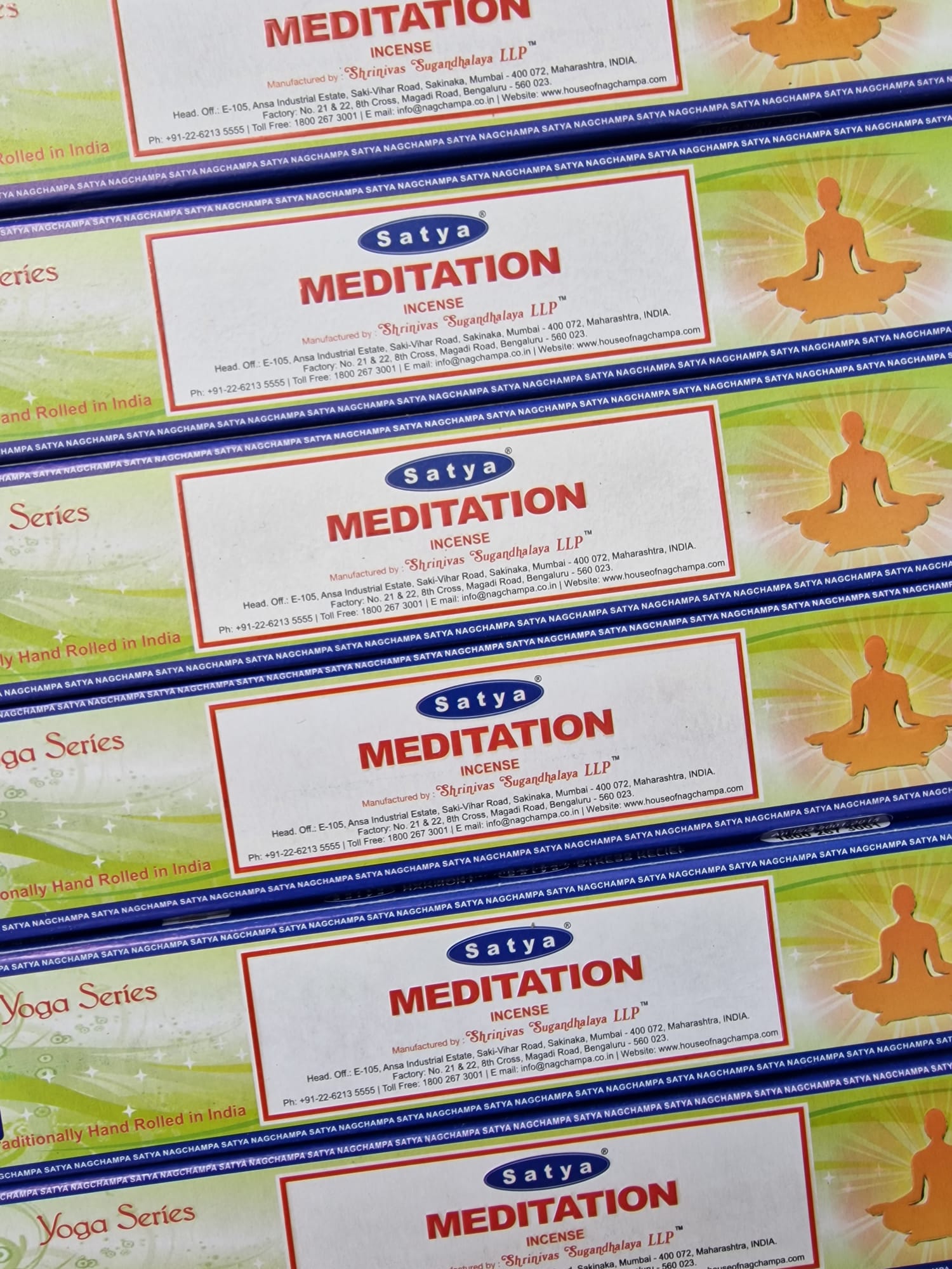 Satya Yoga Series - Meditation, rökelsepinnar