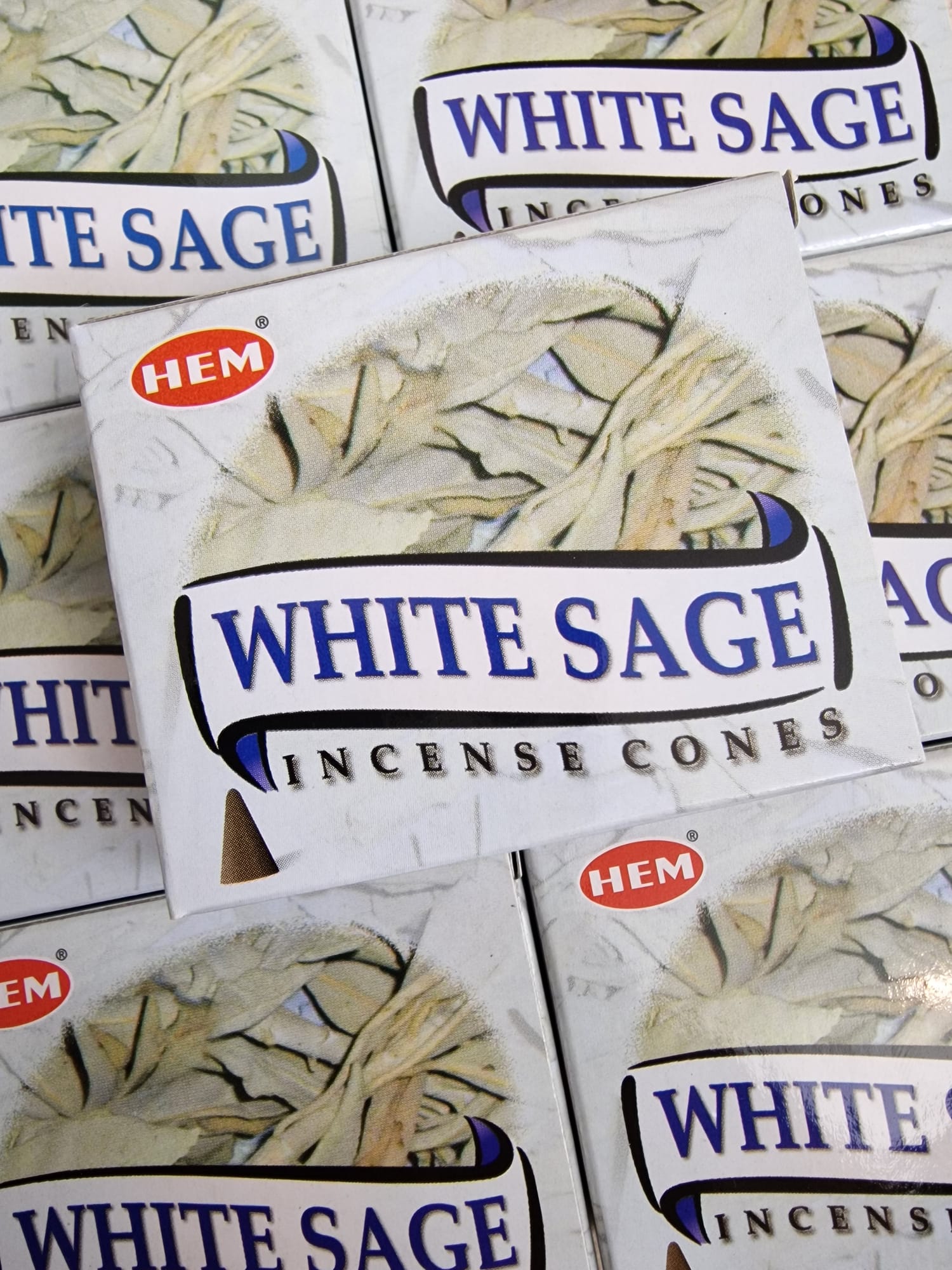 HEM - White Sage, rökelsekoner