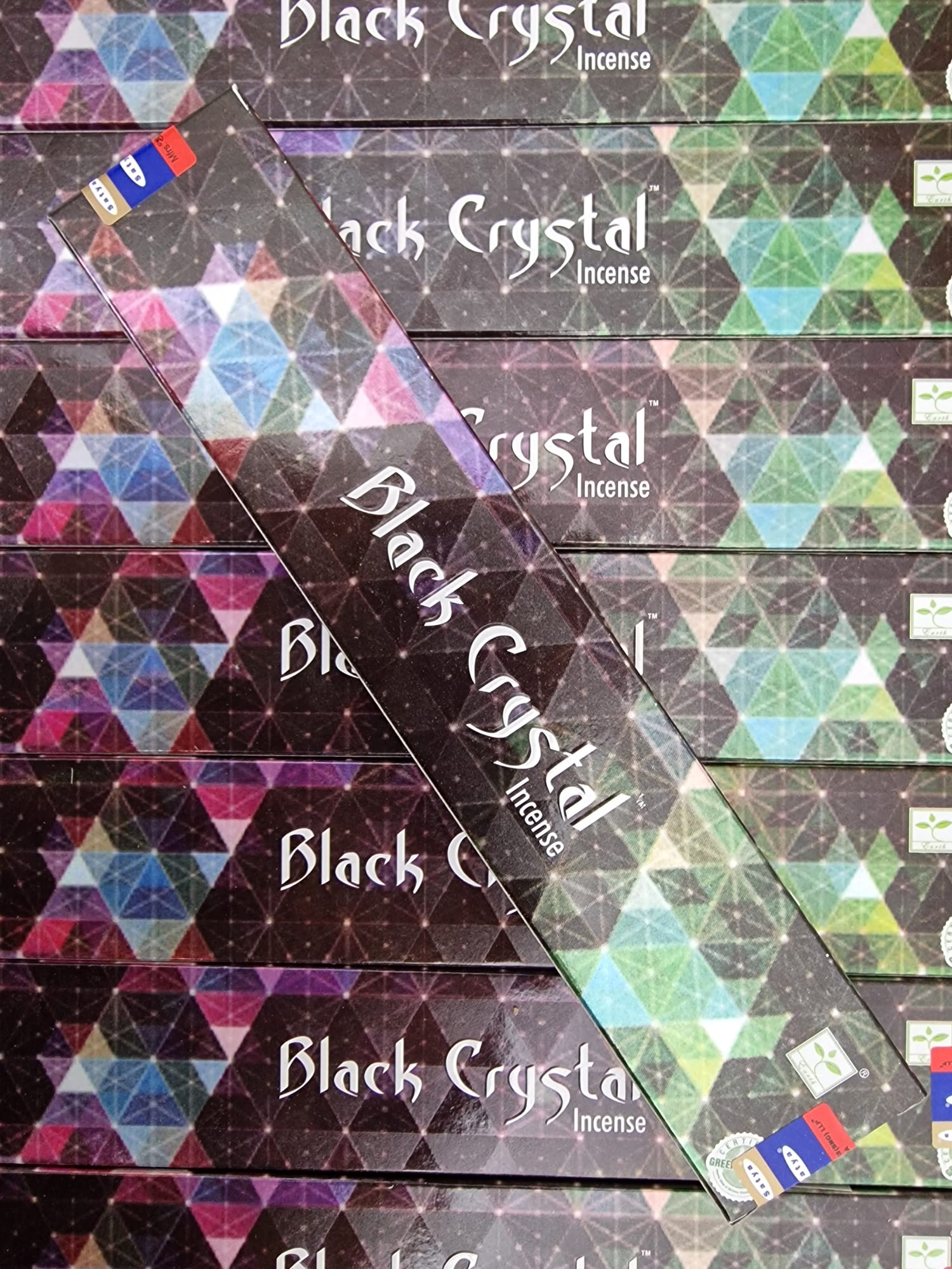 Satya - Black Crystal, rökelsepinnar