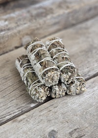 Vit Salvia med Pepparmynta
