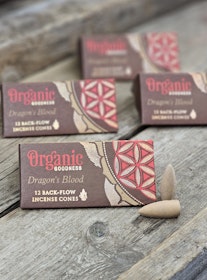 Song Of India - Organic Dragon's Blood, rökelsekoner backflow