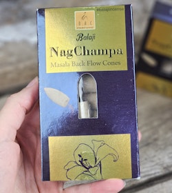 Balaji - Nag Champa, rökelsekoner backflow