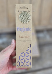 Song Of India - Organic Lavender, Jumbo rökelsekoner
