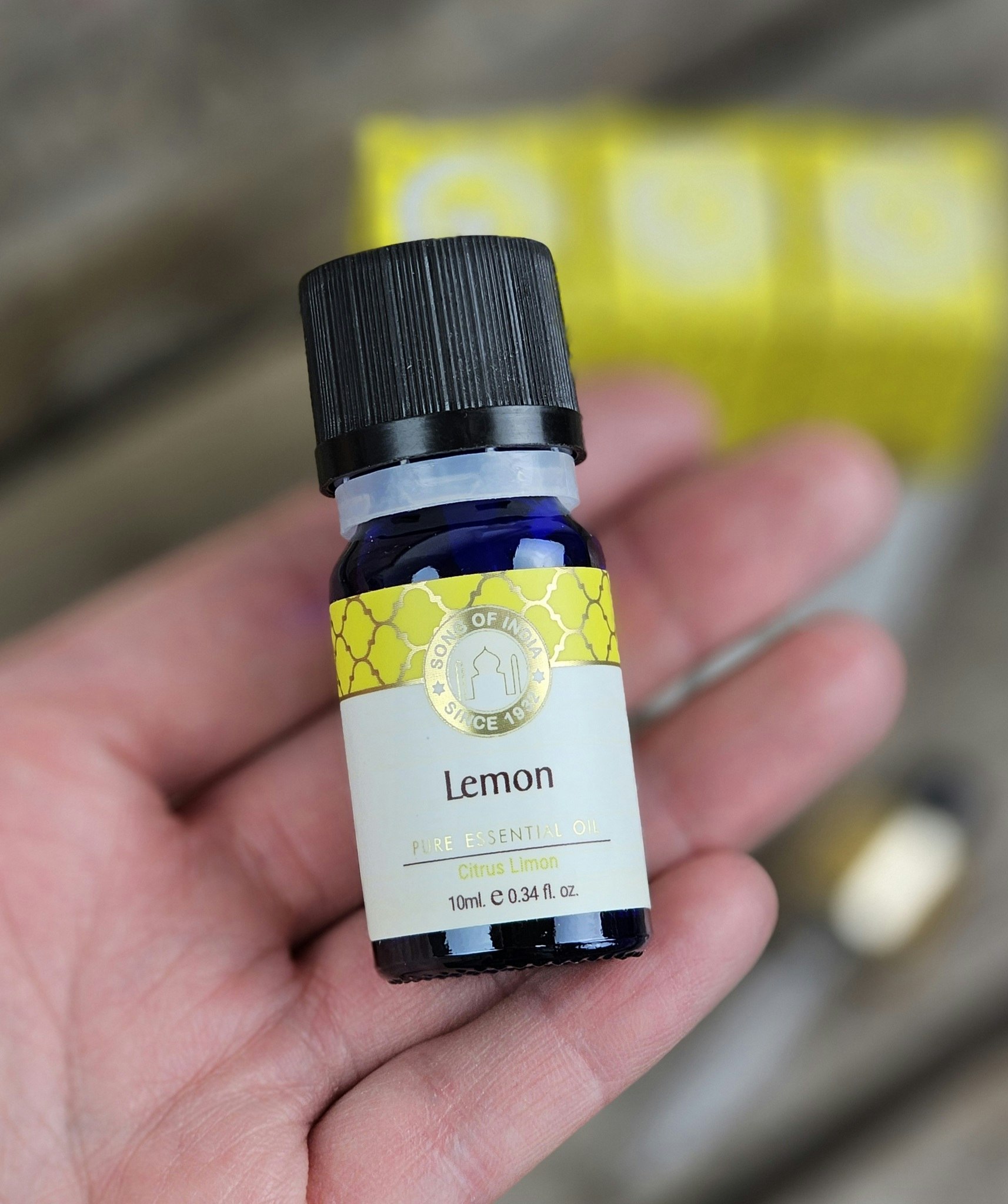 Song Of India - Lemon, Eterisk olja Aromaterapi