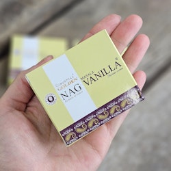 Vijayshree - Golden Nag Vanilla, rökelsekoner