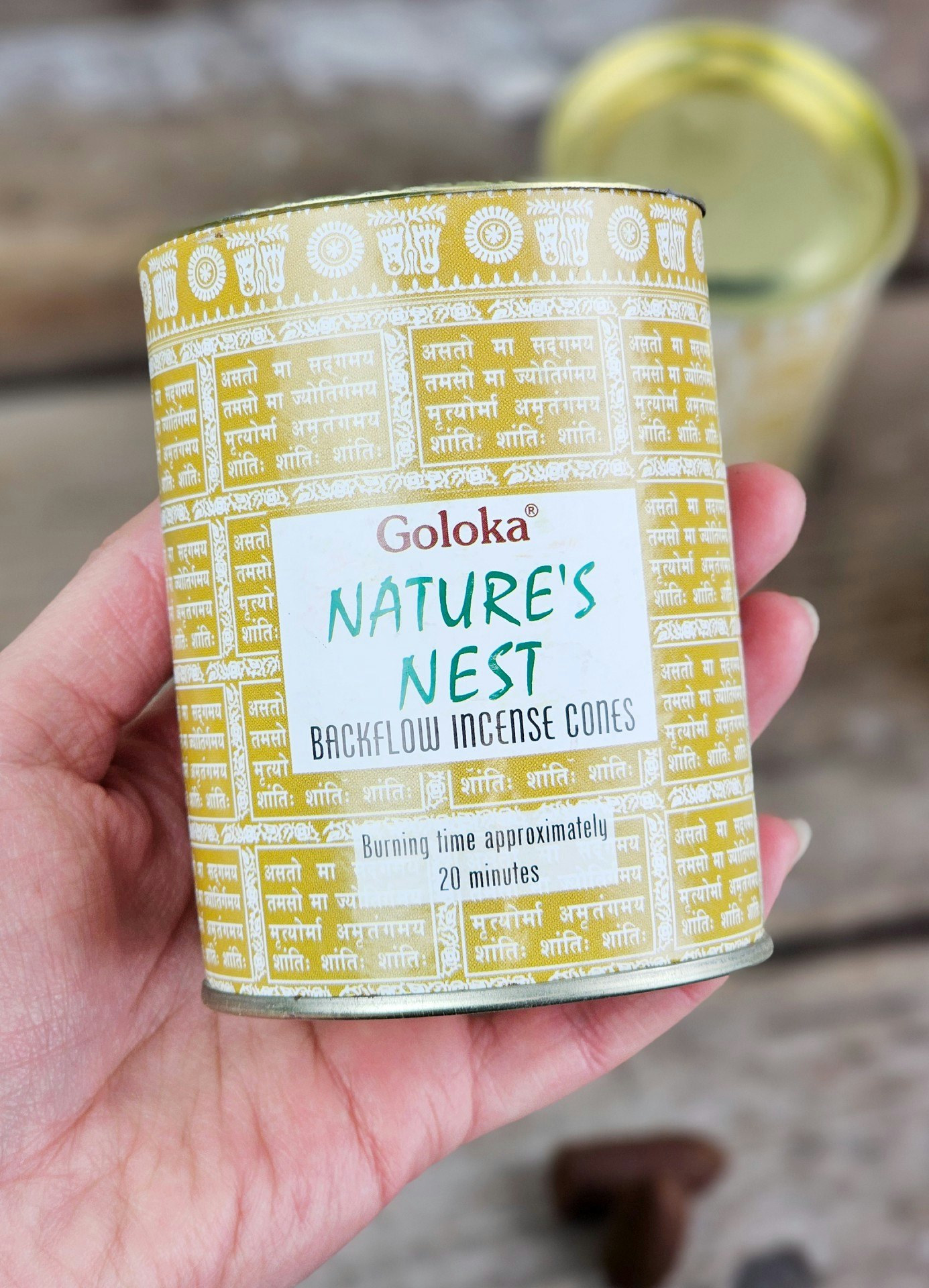 GOLOKA - Nature's Nest, rökelsekoner backflow