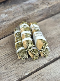 Palo Santo (Heligt trä) i kombination med Vinruta (Ruda Rue)
