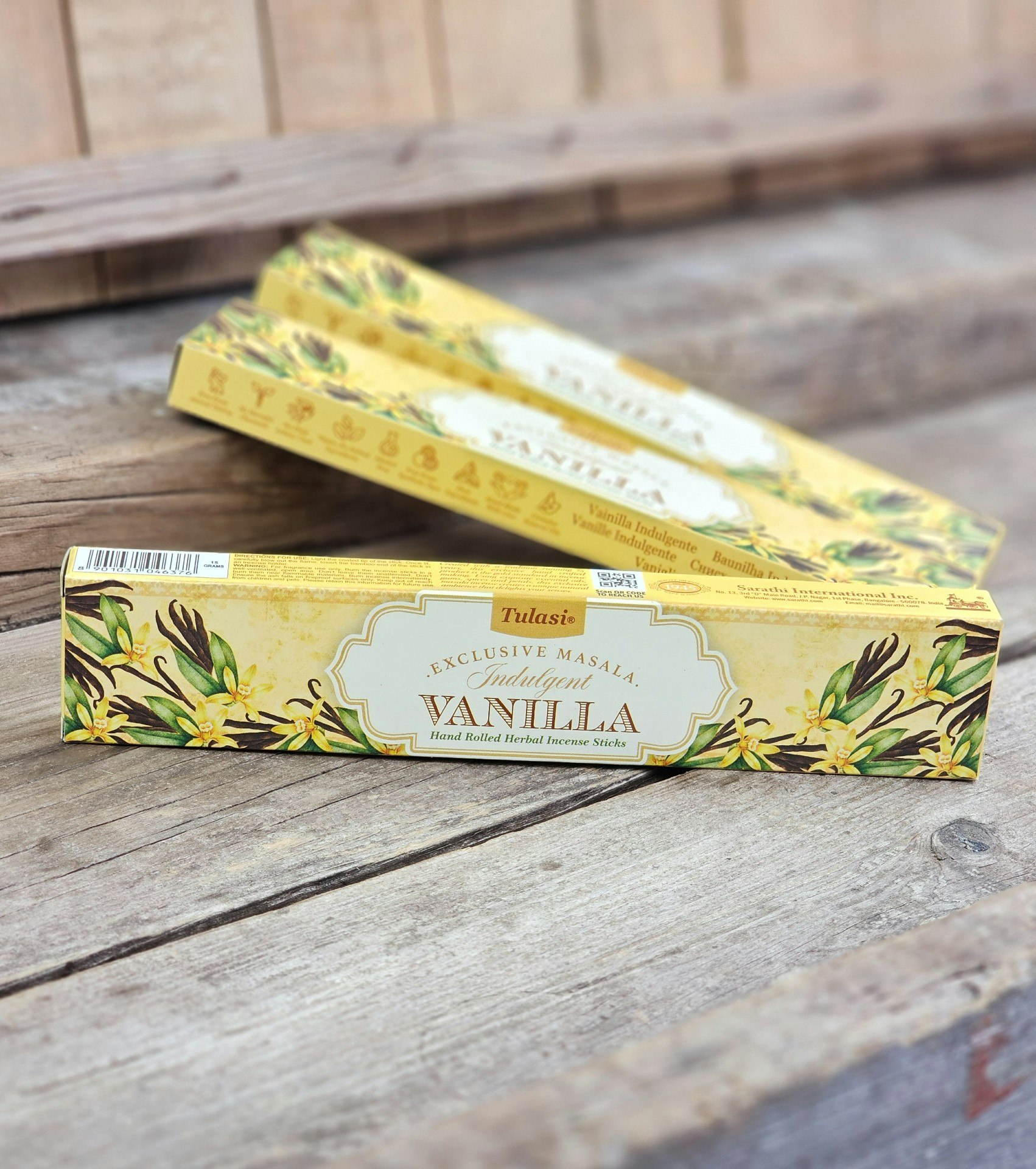 Tulasi - Exclusive Vanilla, rökelsepinnar