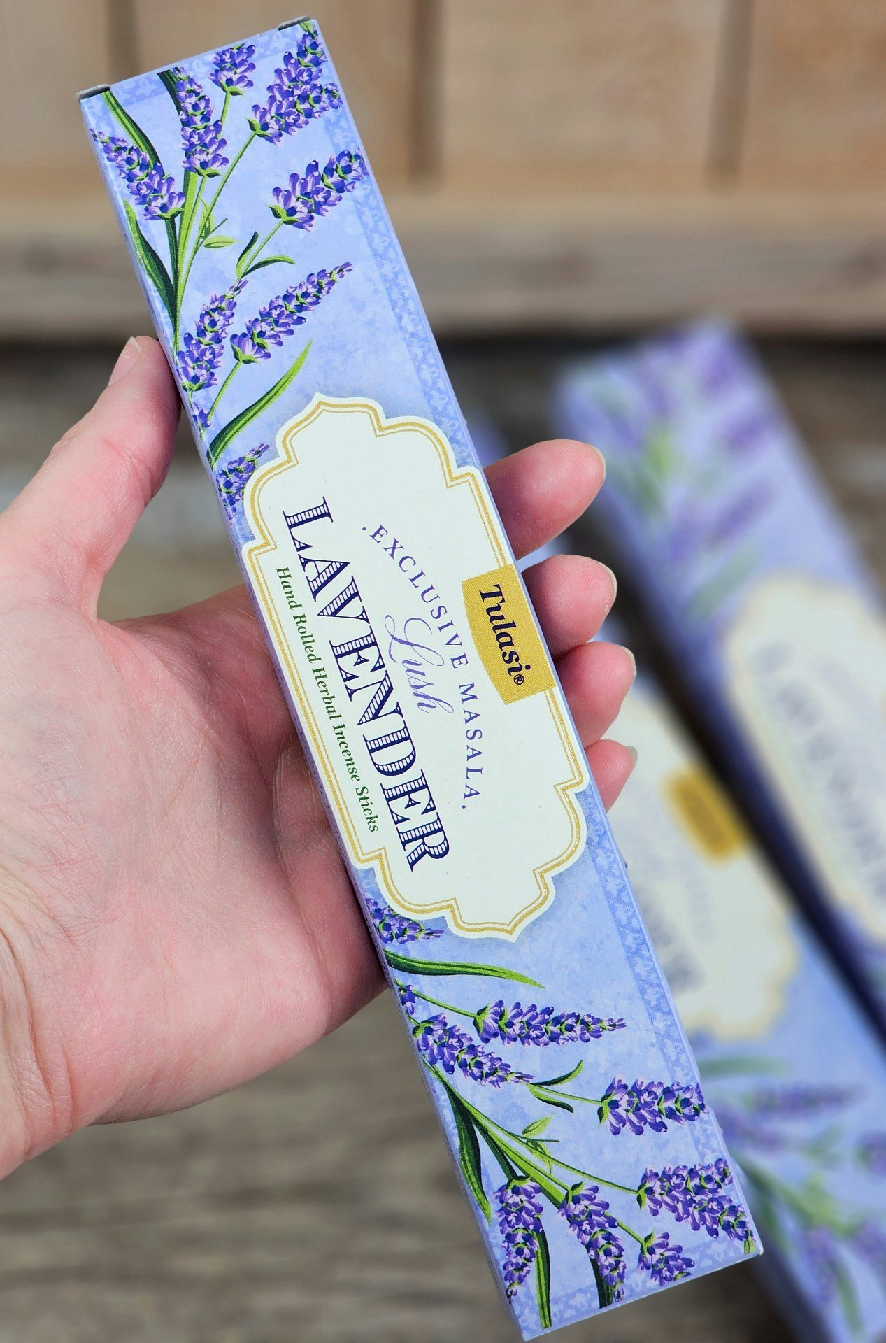 Tulasi - Exclusive Lavender, rökelsepinnar