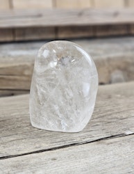 Bergkristall, polerad kristall stående friform #2