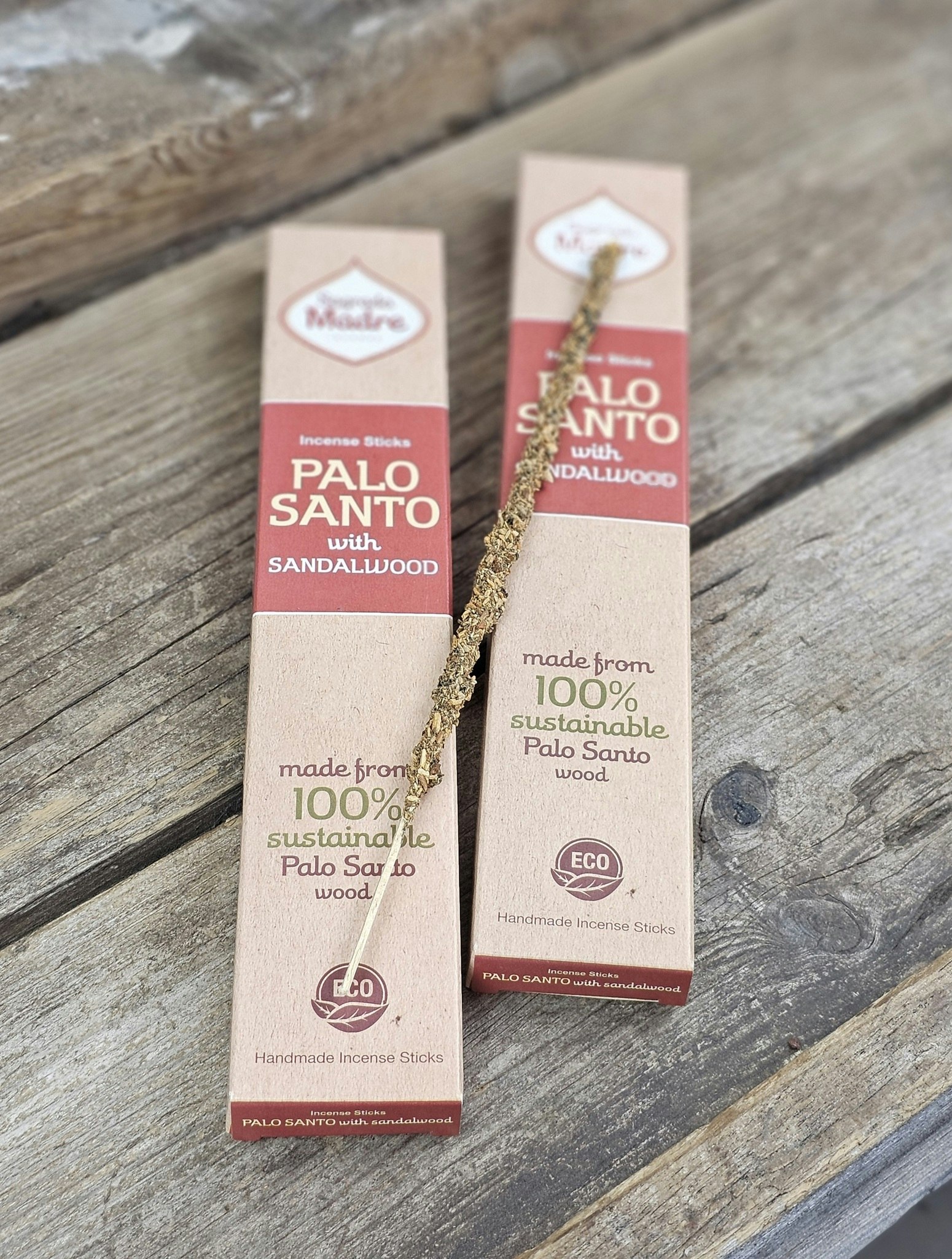 Sagrada Madre - Palo Santo med Sandalwood, rökelsepinnar