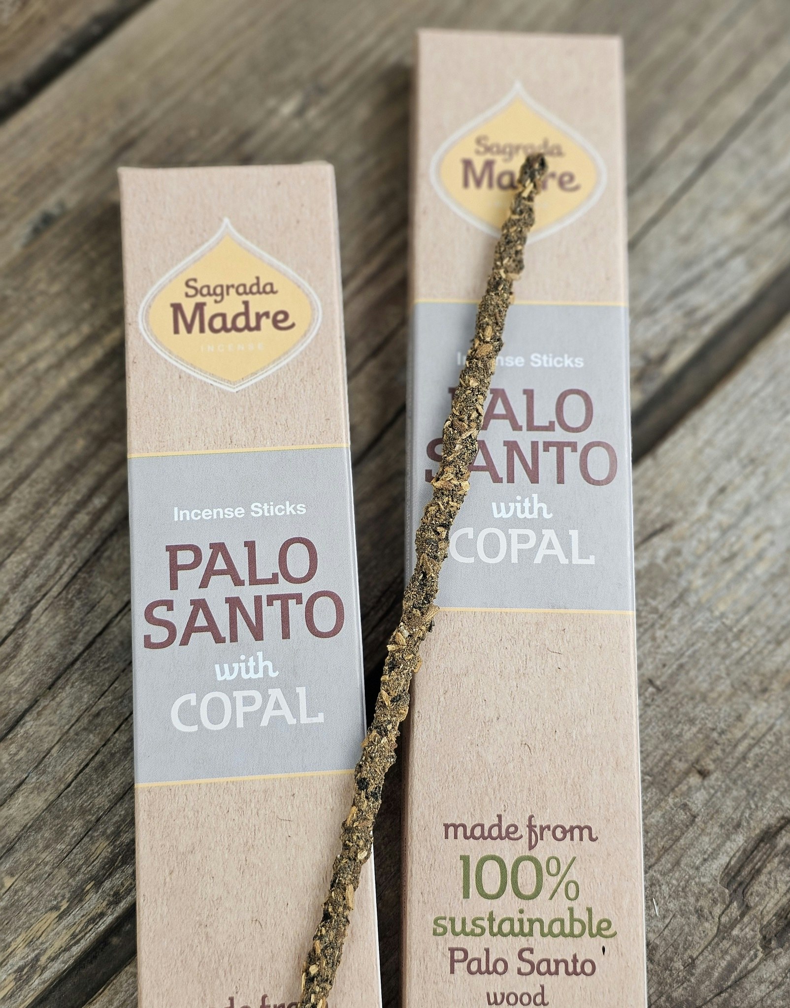 Sagrada Madre - Palo Santo med Copal, rökelsepinnar