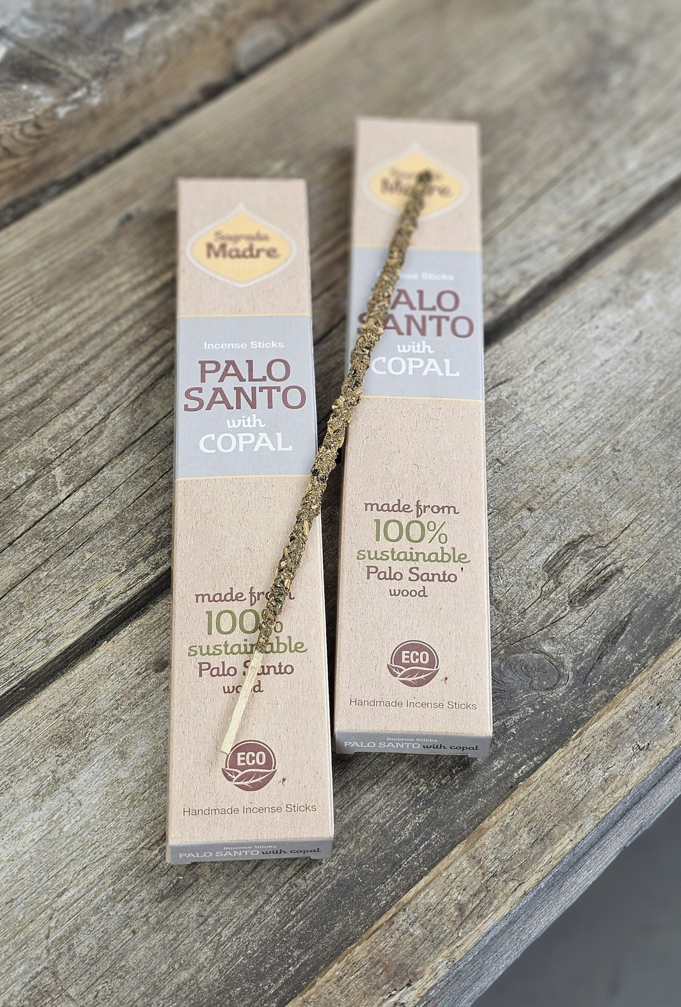 Sagrada Madre - Palo Santo med Copal, rökelsepinnar