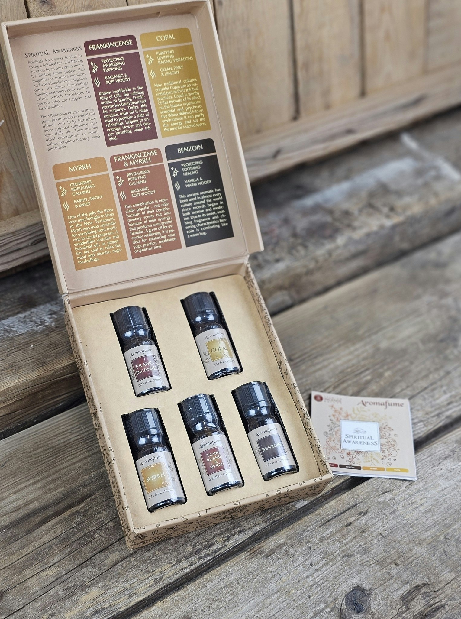 Aromafume - Spiritual Awareness presentförpackning, Eterisk olja Aromaterapi