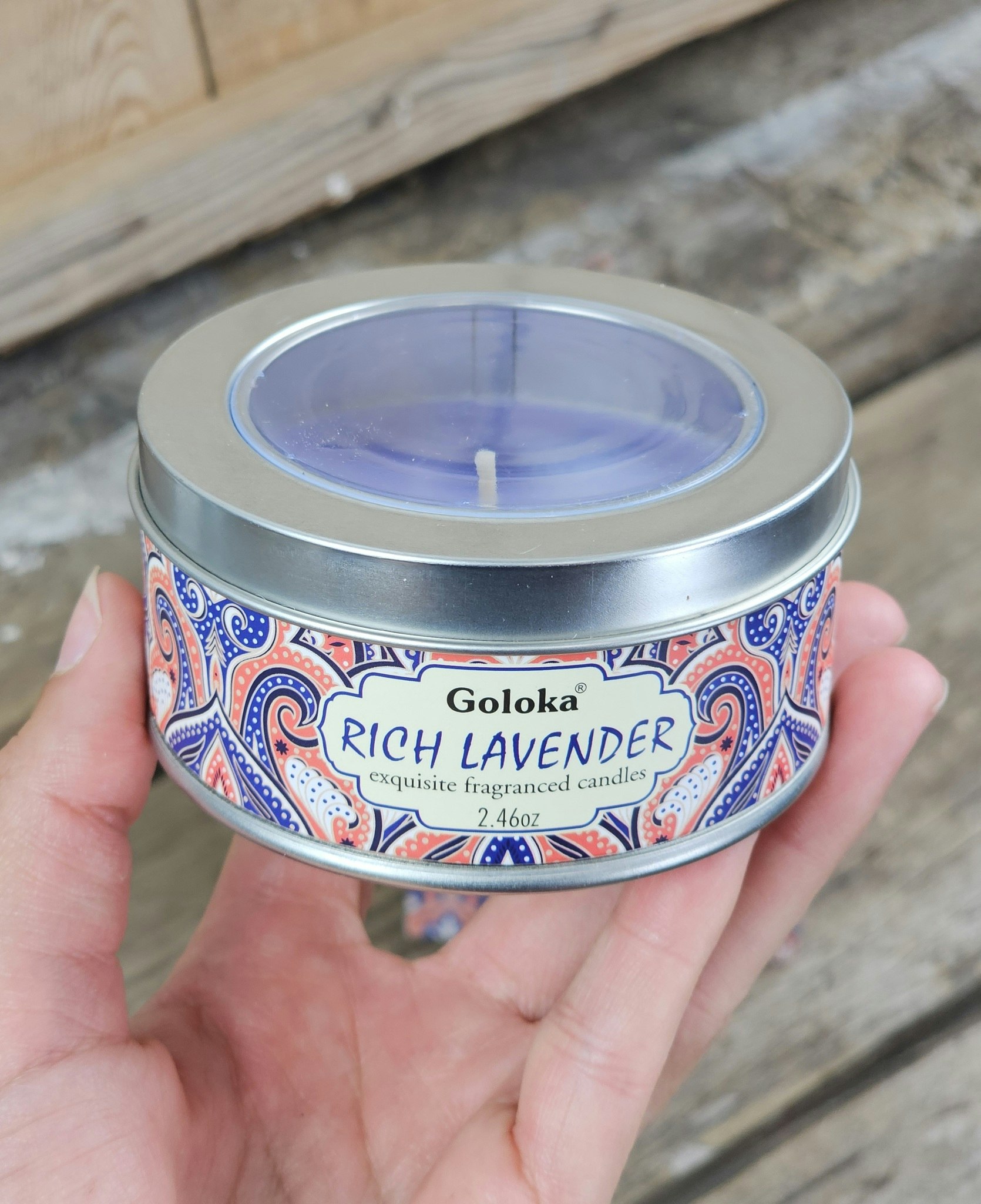 Goloka - Lavendel, doftljus 6h