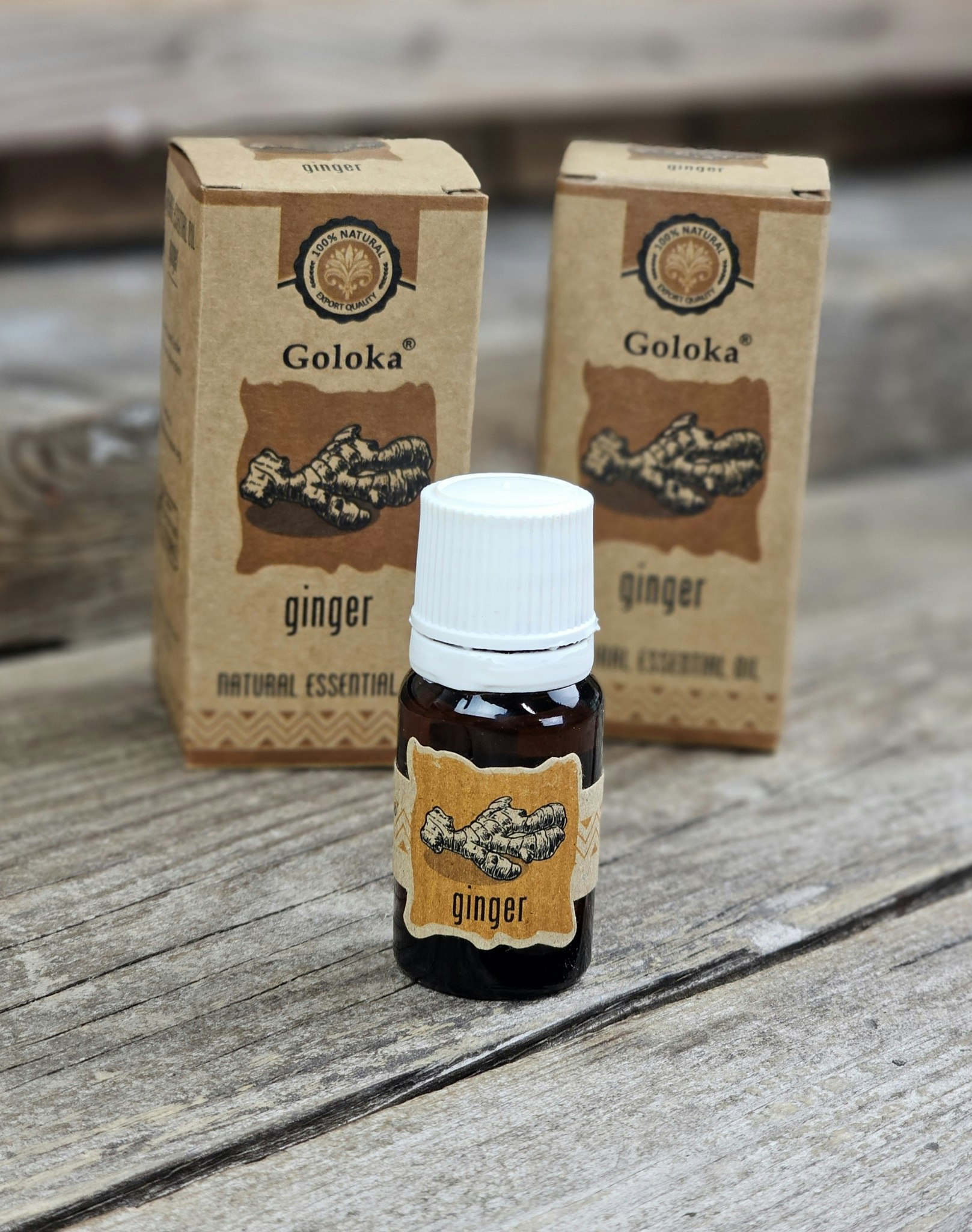 Goloka - Ginger, Eterisk olja Aromaterapi