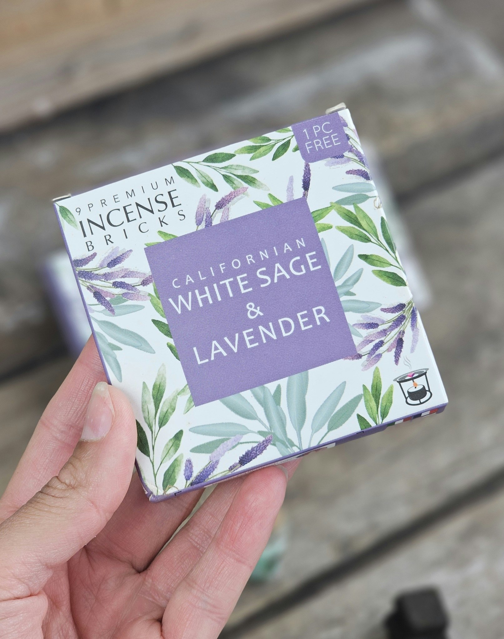 Aromafume - White Sage & Lavender, rökelsebrickor