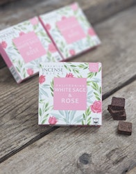 Aromafume - White Sage & Rose, rökelsebrickor