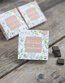 Aromafume - White Sage & Frankincense, rökelsebrickor