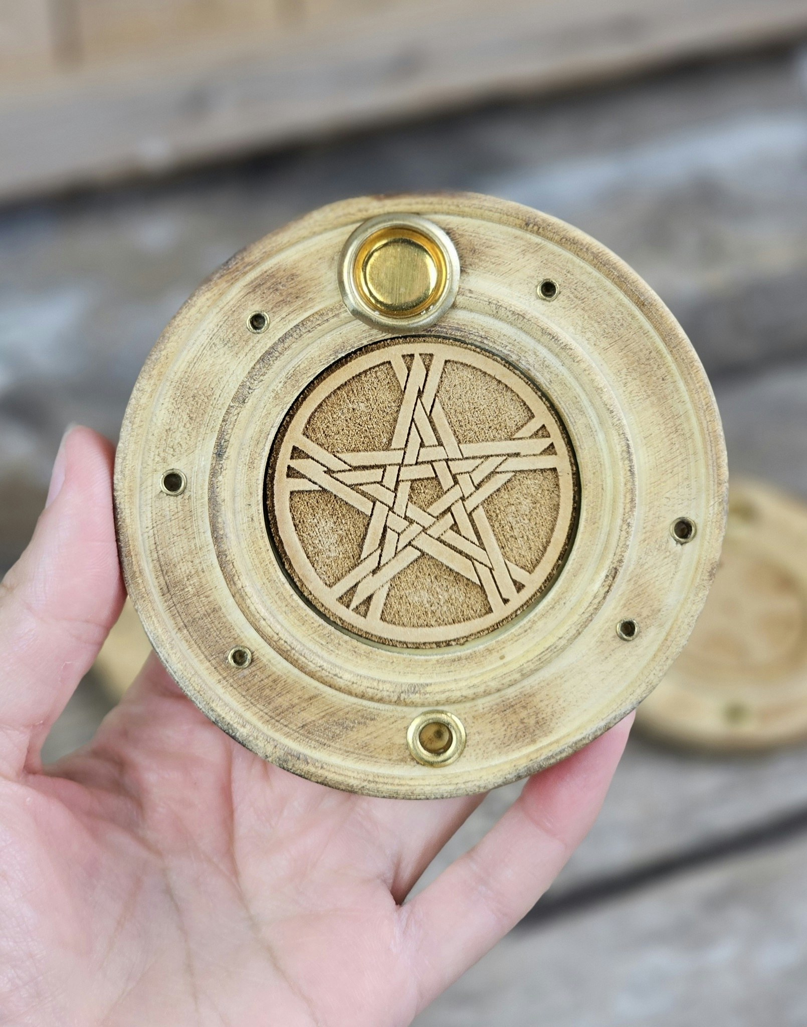 Rökelsehållare för koner & pinnar, Pentacle