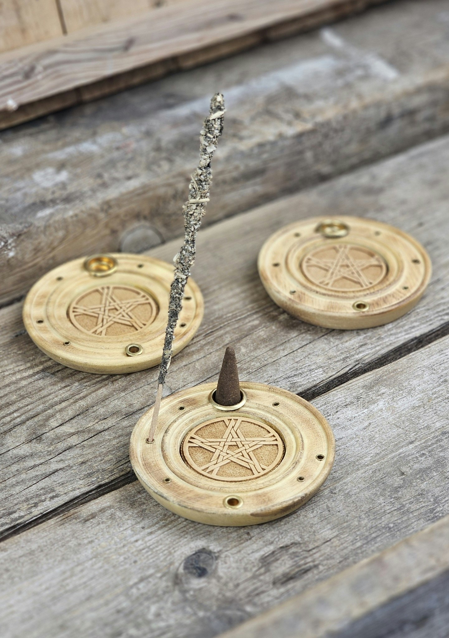 Rökelsehållare för koner & pinnar, Pentacle