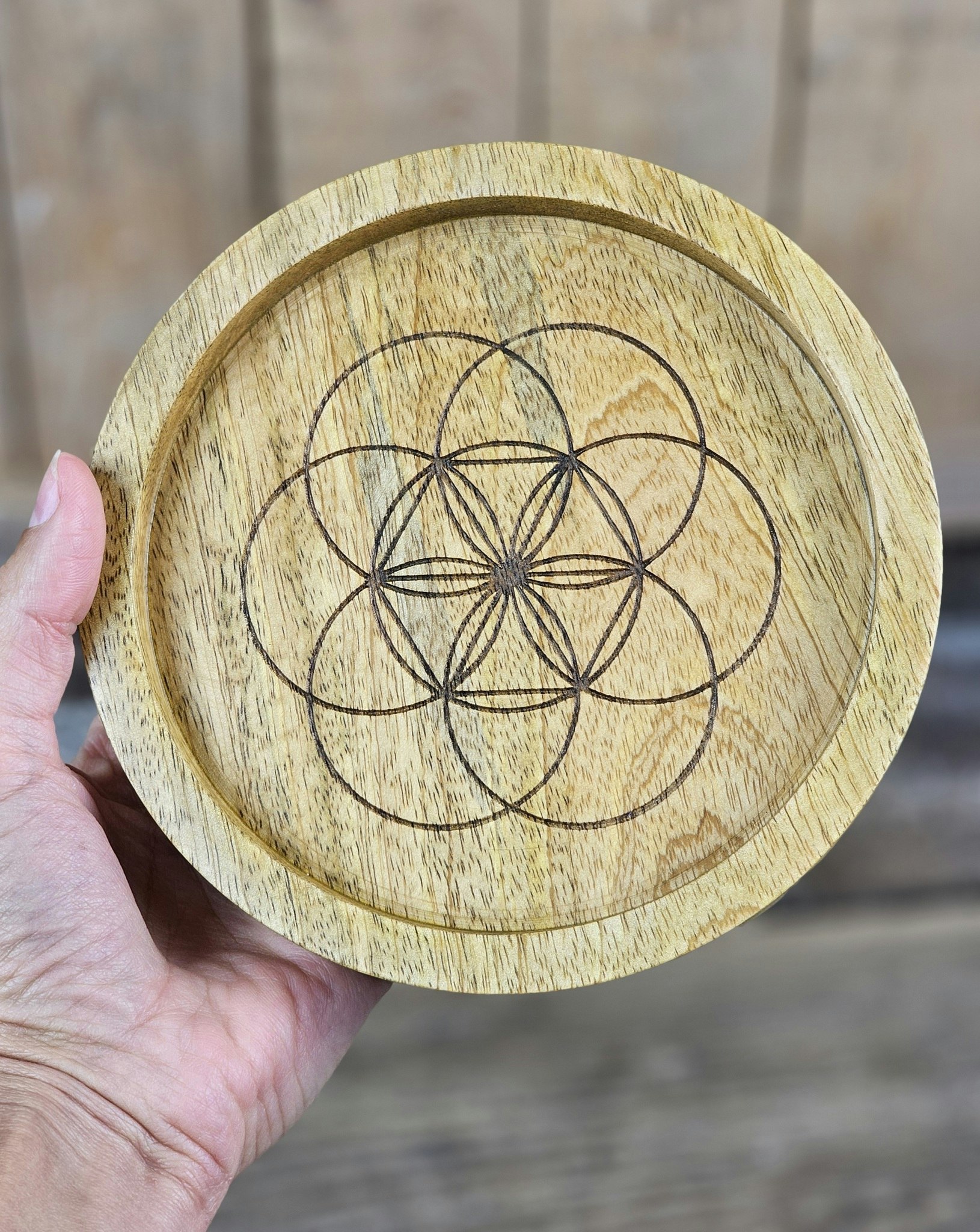 Bricka för kristallgrid (kristallnät), Seed Of Life