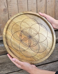 Stor bricka för kristallgrid (kristallnät), Seed Of Life