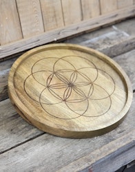 Stor bricka för kristallgrid (kristallnät), Seed Of Life