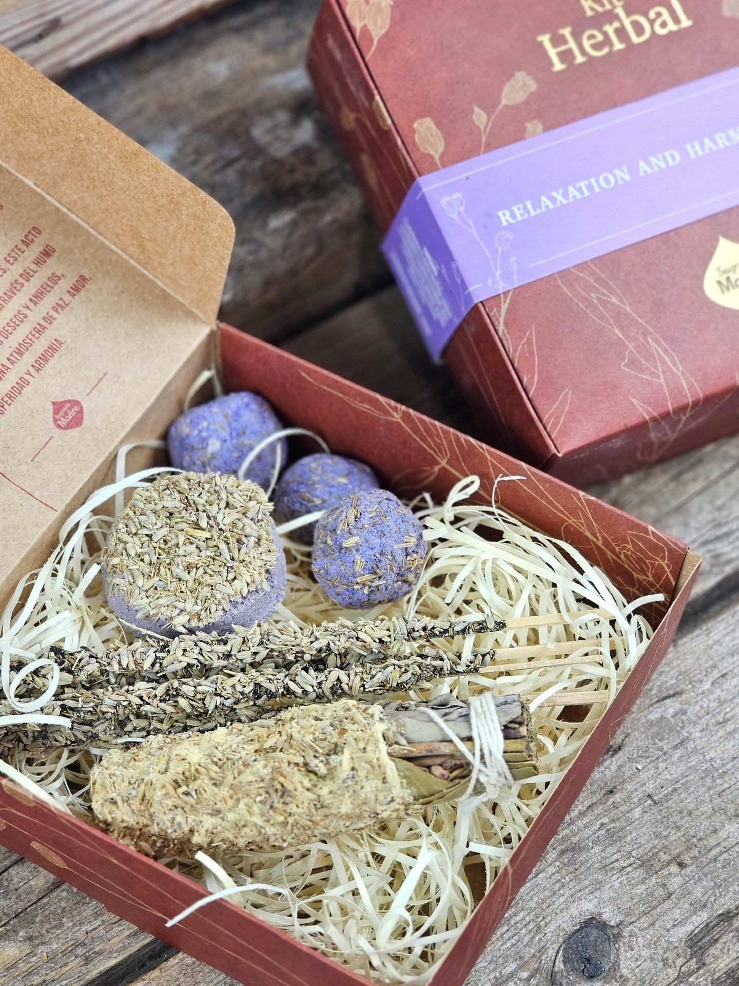Sagrada Madre - Herbal Kit Lavendel, Relaxing & Harmony