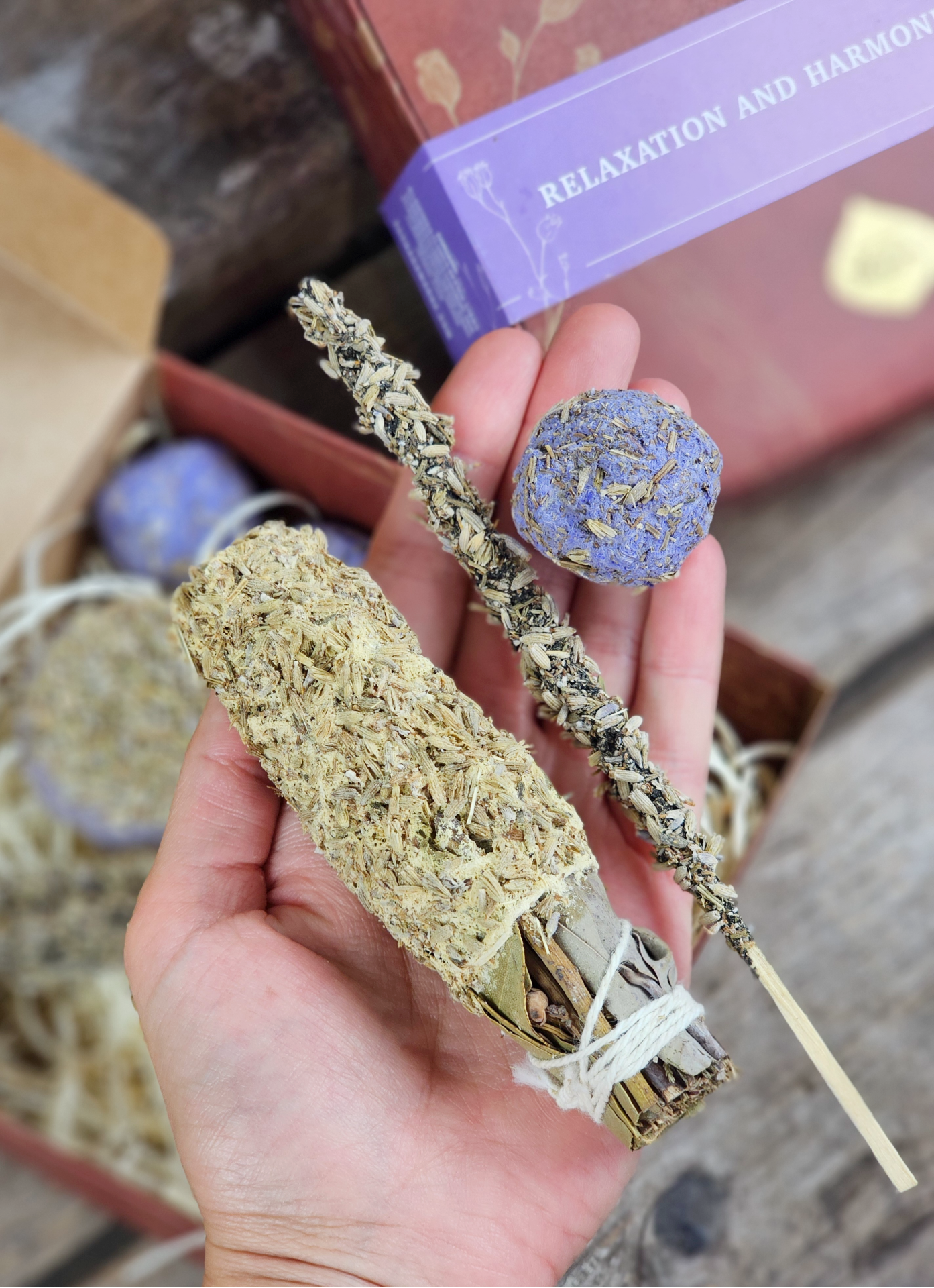 Sagrada Madre - Herbal Kit Lavendel, Relaxing & Harmony