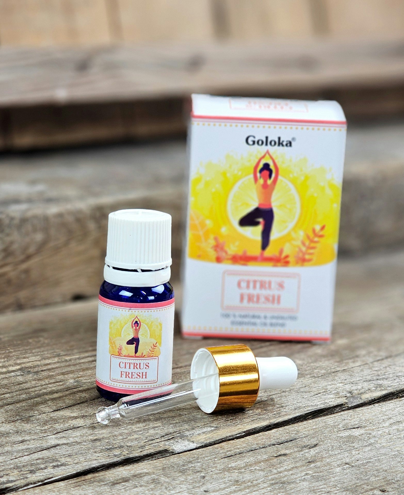 Goloka - Citrus Fresh, Eterisk olja Aromaterapi