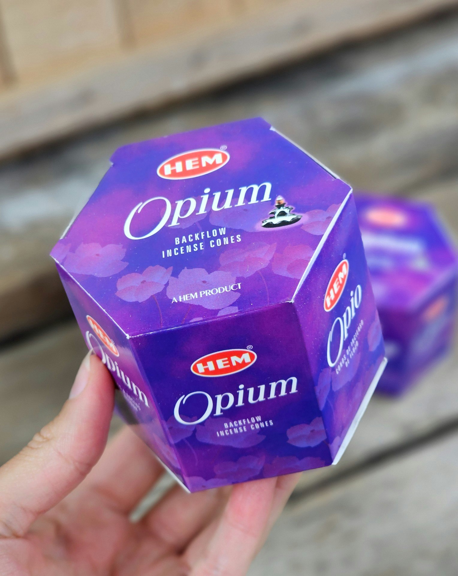 HEM - Opium, rökelsekoner backflow